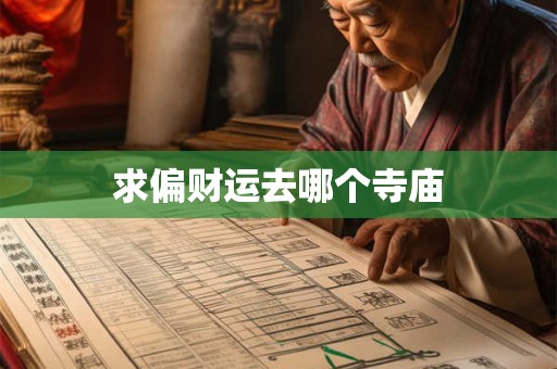 详细阅读:求偏财运去哪个寺庙 求偏财运去哪个寺庙