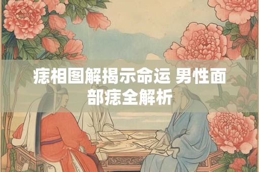 痣相图解揭示命运 男性面部痣全解析