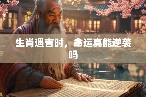 生肖遇吉时，命运真能逆袭吗