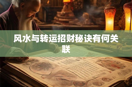 风水与转运招财秘诀有何关联