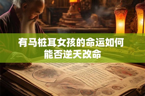 有马桩耳女孩的命运如何 能否逆天改命