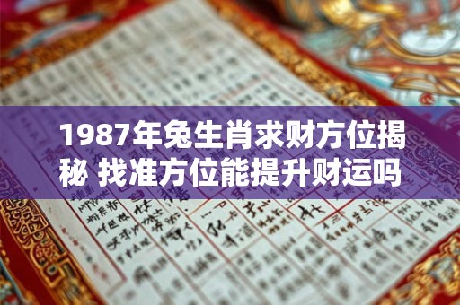 1987年兔生肖求财方位揭秘 找准方位能提升财运吗