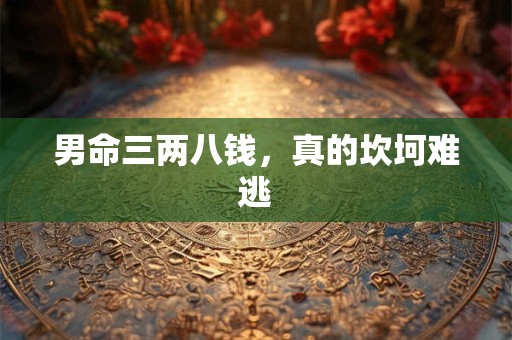 男命三两八钱，真的坎坷难逃