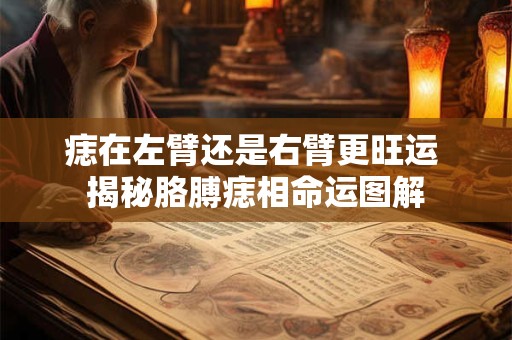 痣在左臂还是右臂更旺运 揭秘胳膊痣相命运图解