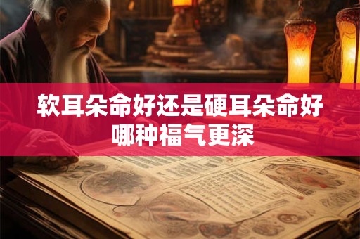 软耳朵命好还是硬耳朵命好 哪种福气更深