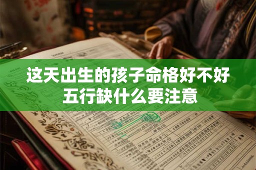 这天出生的孩子命格好不好 五行缺什么要注意