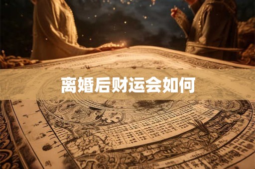 离婚后财运会如何