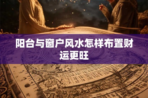 阳台与窗户风水怎样布置财运更旺