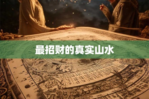 最招财的真实山水