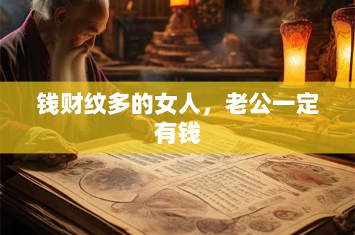 钱财纹多的女人，老公一定有钱