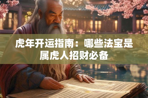虎年开运指南：哪些法宝是属虎人招财必备
