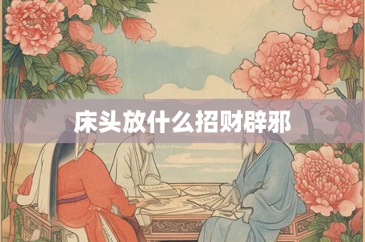 床头放什么招财辟邪