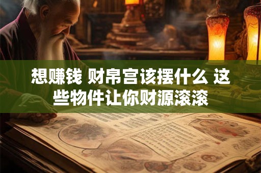 想赚钱 财帛宫该摆什么 这些物件让你财源滚滚