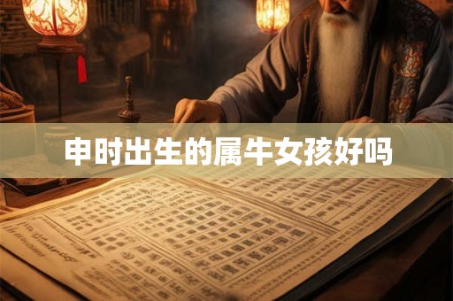 申时出生的属牛女孩好吗