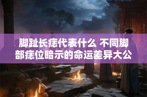 脚趾长痣代表什么 不同脚部痣位暗示的命运差异大公开