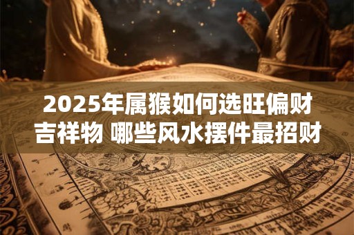2025年属猴如何选旺偏财吉祥物 哪些风水摆件最招财