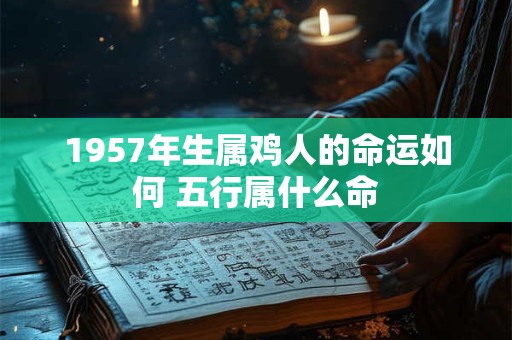 1957年生属鸡人的命运如何 五行属什么命