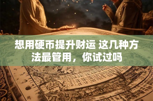 想用硬币提升财运 这几种方法最管用，你试过吗