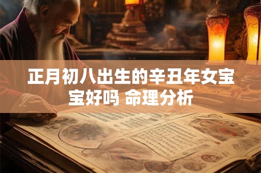 正月初八出生的辛丑年女宝宝好吗 命理分析