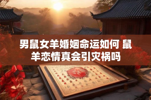 男鼠女羊婚姻命运如何 鼠羊恋情真会引灾祸吗