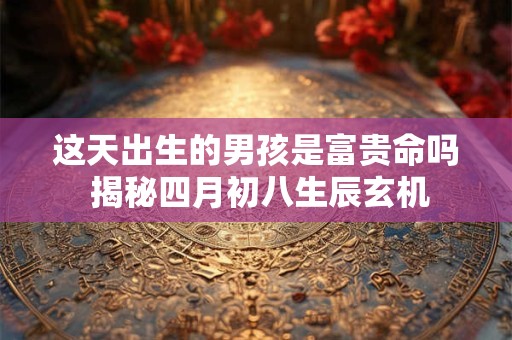 这天出生的男孩是富贵命吗 揭秘四月初八生辰玄机