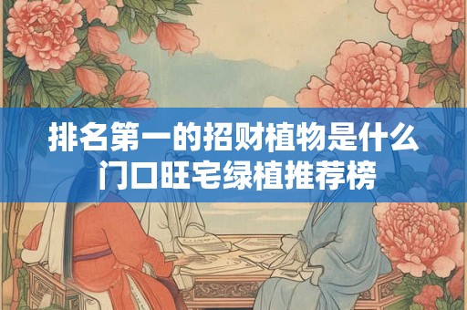 排名第一的招财植物是什么 门口旺宅绿植推荐榜