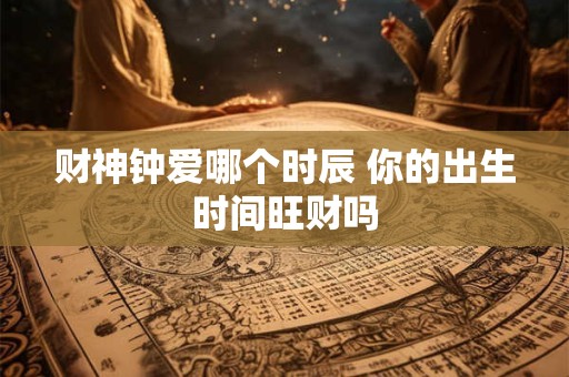财神钟爱哪个时辰 你的出生时间旺财吗