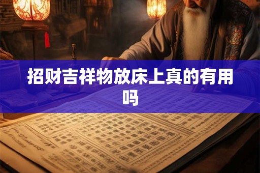 招财吉祥物放床上真的有用吗