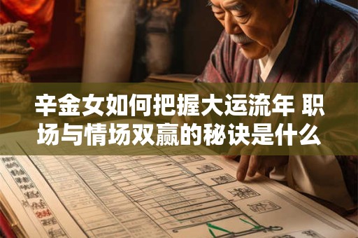 辛金女如何把握大运流年 职场与情场双赢的秘诀是什么