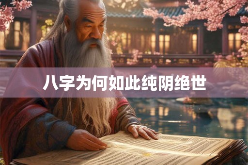详细阅读:八字为何如此纯阴绝世 八字为何如此纯阴绝世