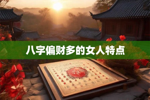 八字偏财多的女人特点