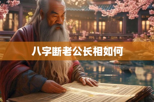 八字断老公长相如何