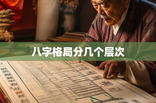 八字格局分几个层次