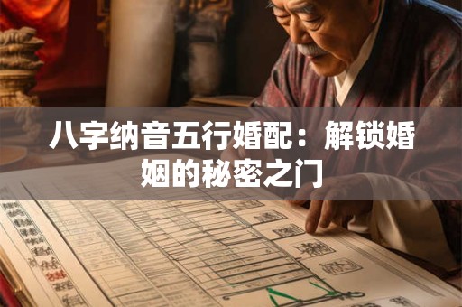 八字纳音五行婚配：解锁婚姻的秘密之门