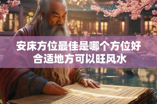 安床方位最佳是哪个方位好 合适地方可以旺风水