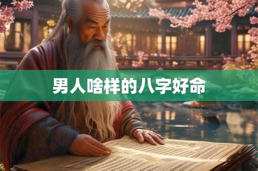 男人啥样的八字好命