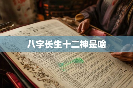 详细阅读:八字长生十二神是啥 八字长生十二神是啥