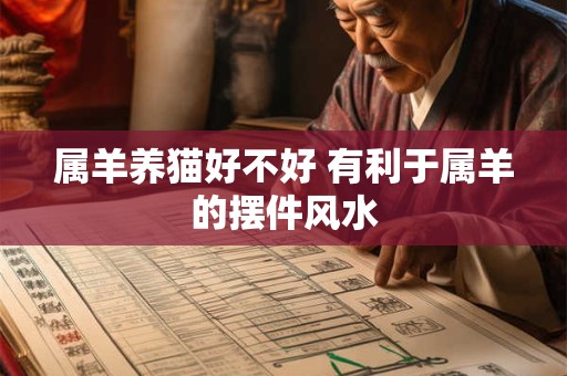属羊养猫好不好 有利于属羊的摆件风水