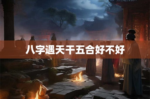 八字遇天干五合好不好