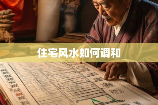 住宅风水如何调和