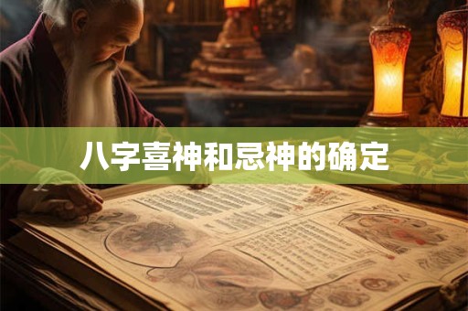 八字喜神和忌神的确定