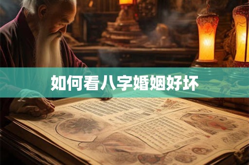 如何看八字婚姻好坏