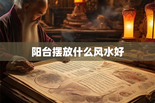 阳台摆放什么风水好