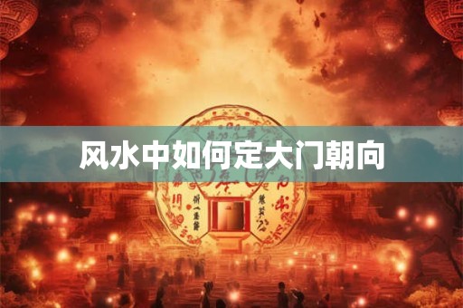 风水中如何定大门朝向