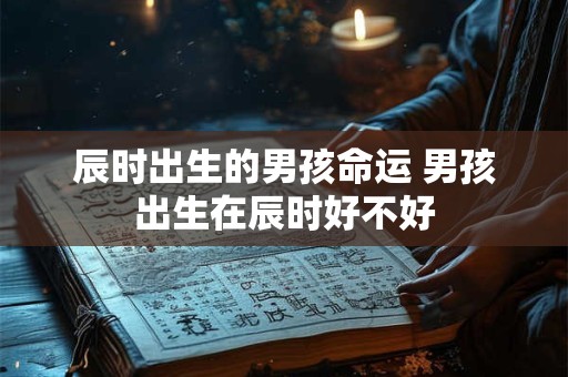 辰时出生的男孩命运 男孩出生在辰时好不好