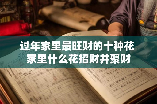 过年家里最旺财的十种花 家里什么花招财并聚财