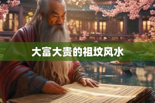 大富大贵的祖坟风水
