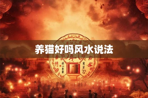详细阅读:养猫好吗风水说法 养猫好吗风水说法