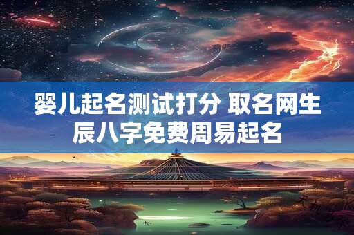 婴儿起名测试打分 取名网生辰八字免费周易起名