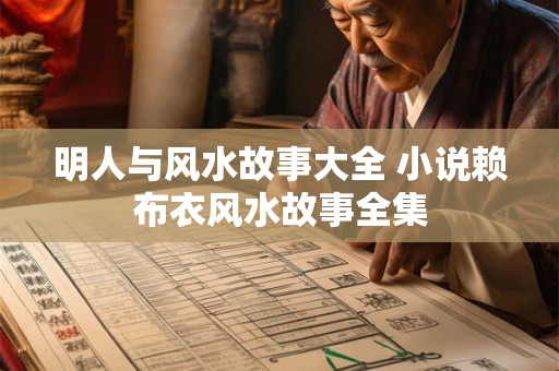 明人与风水故事大全 小说赖布衣风水故事全集